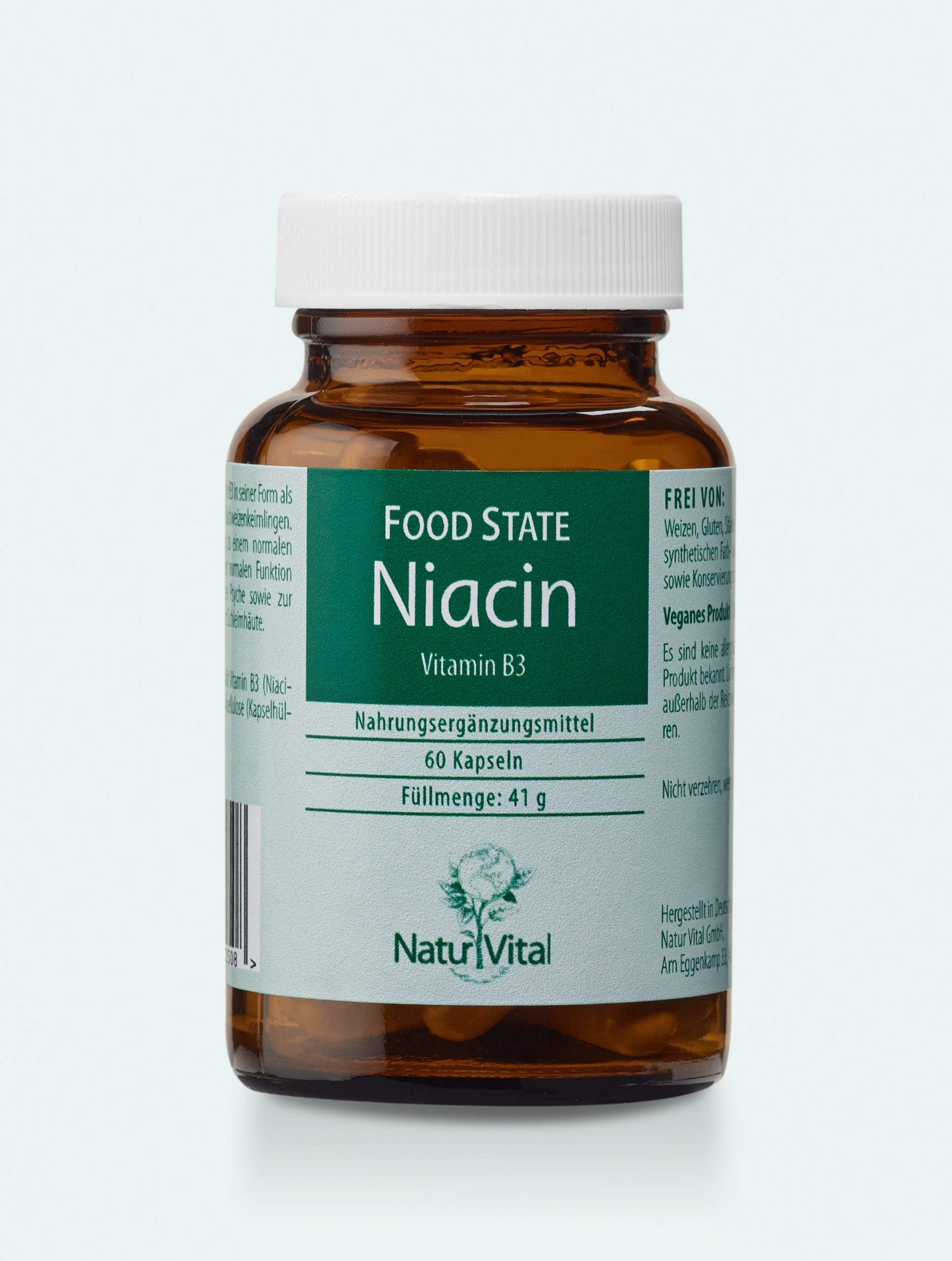 Niacin Vitamin B3 FOOD STATE